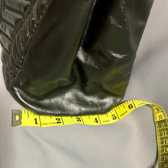 Maje PARIS Zig Zag Quilted Leather Tote - Picture 8 of 12